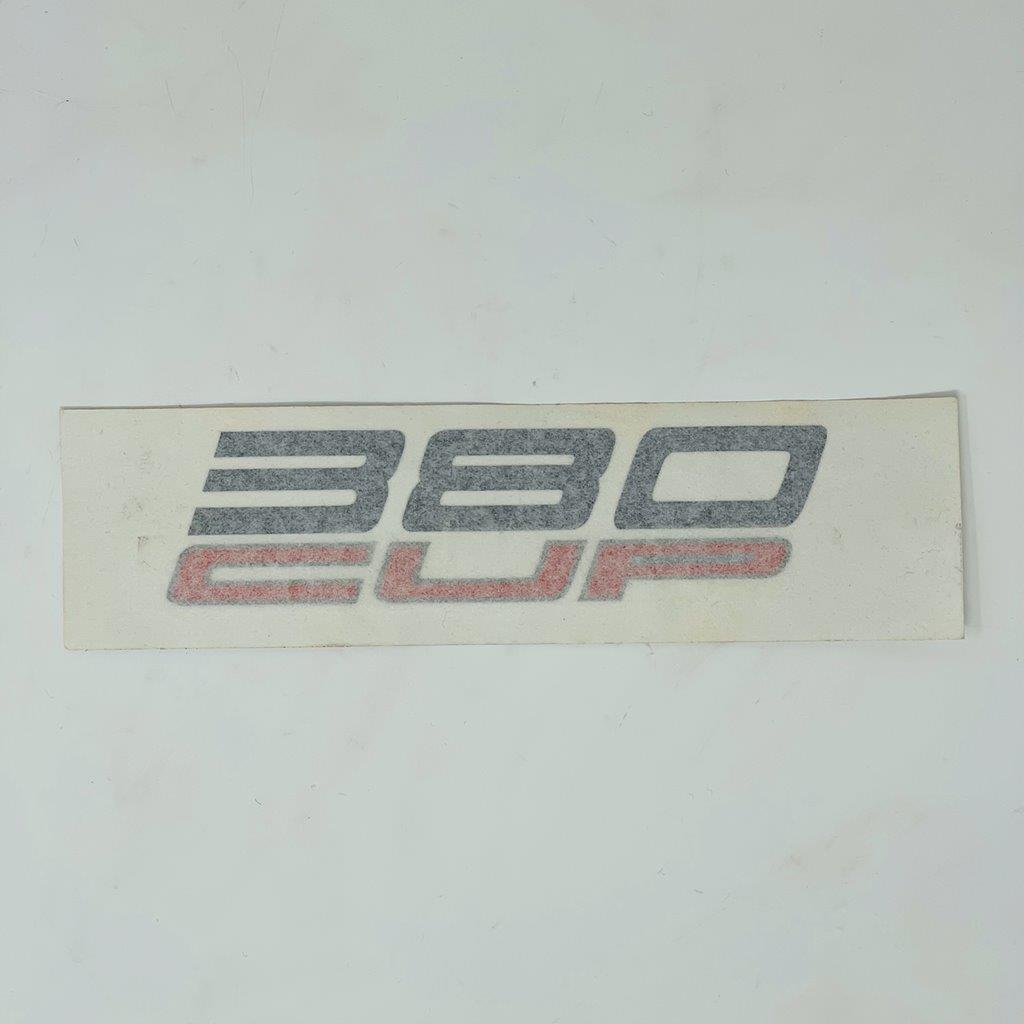 ロータス純正 デカール LOTUS DECAL-ROLLHOOP CUP380 GRY/RED