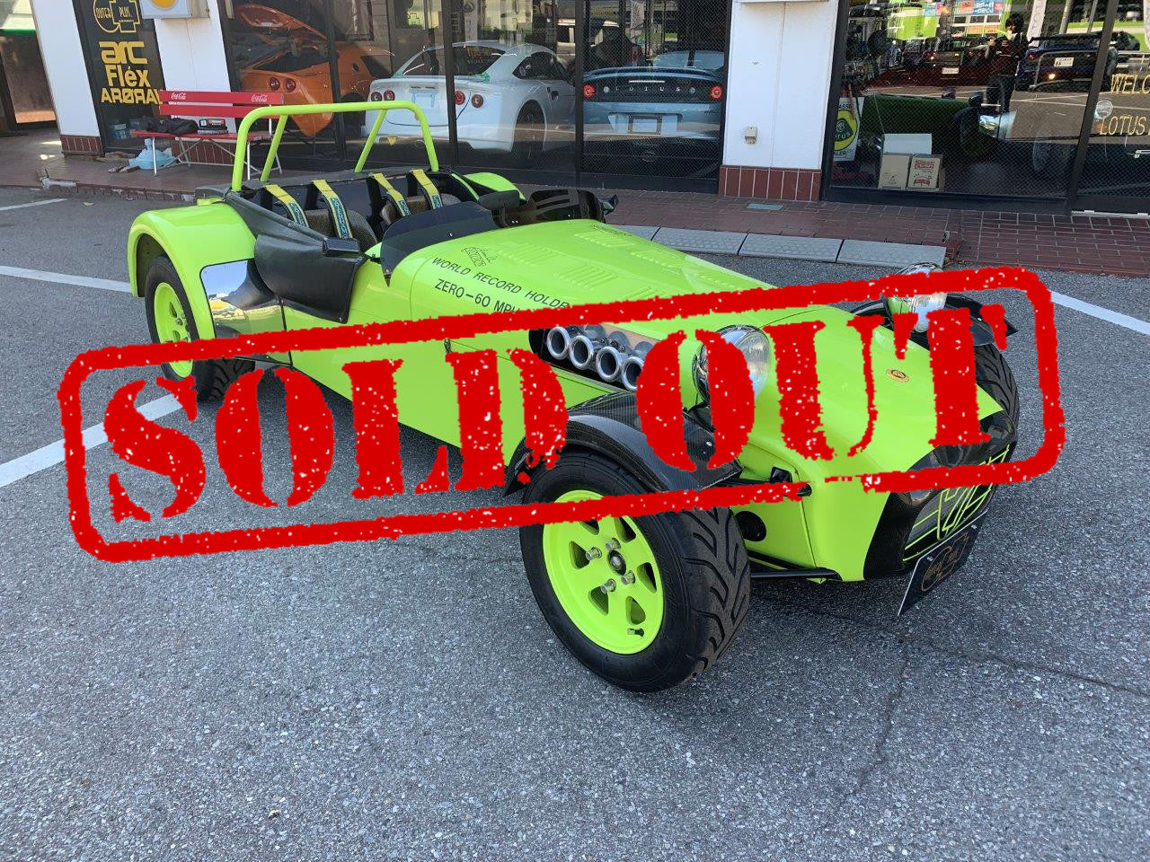 SOLD OUT特選中古車 ケータハム セブン JPE Jonathan Palmer Evolution 紀和商会正規物 – OUTERPLUS  STORE