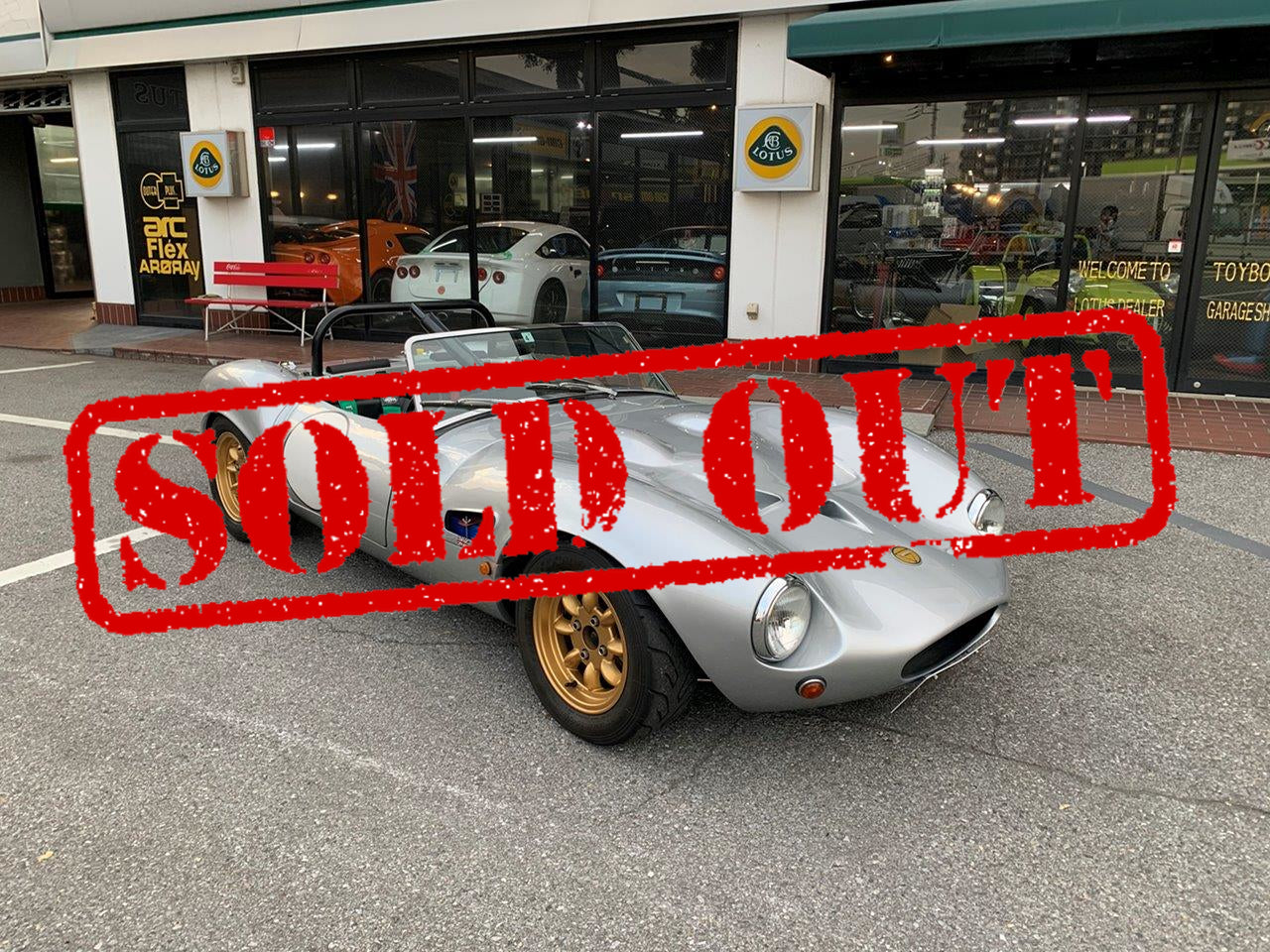 SOLD OUT ジネッタ Ginetta G4 ロードスター 98年式 DARE物 ハルテック