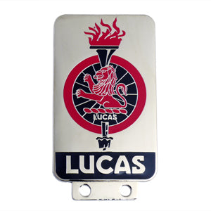 LUCAS ピンバッジ　ルーカス　1950年代　希少　レア LUCAS ルーカス キング・オブ・ザ・ロード グリルバッジ – OUTERPLUS STORE