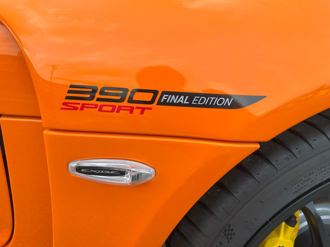 新車未登録 ロータス V6 エキシージ スポーツ390 Final Edition 2022年モデル メタリックオレンジ