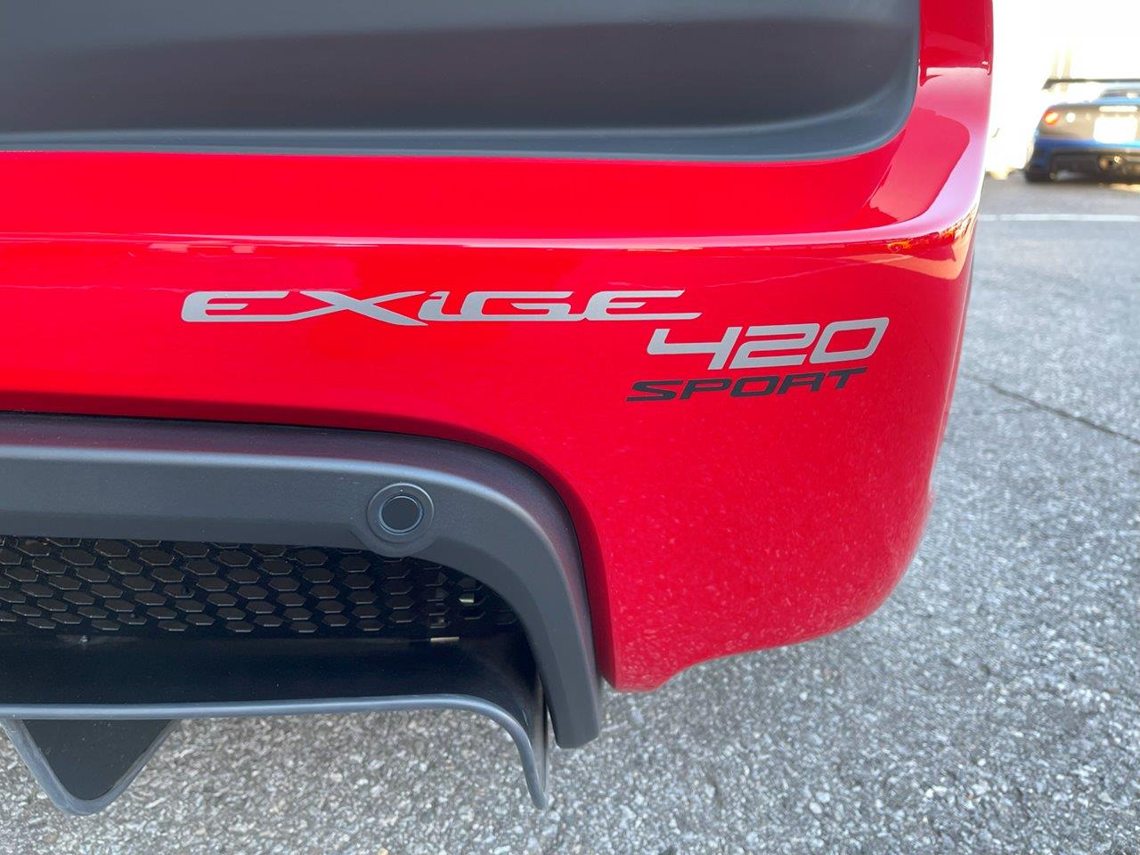 新車未登録 ロータス V6 エキシージ スポーツ420 Final Edition 2022年モデル ソリッドレッド