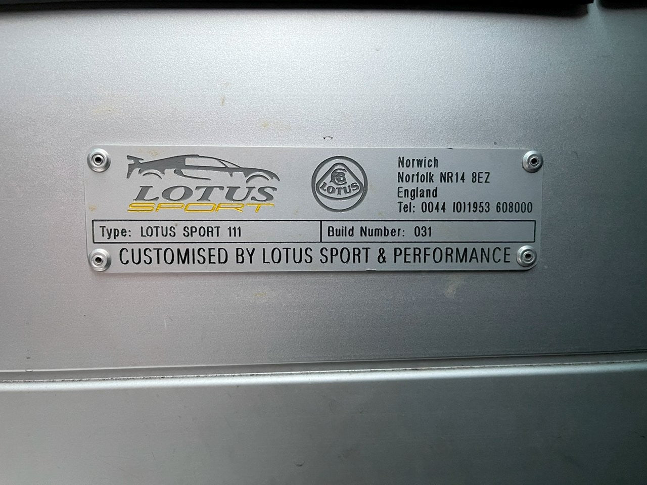 特選中古車 ロータス エリーゼ スポーツ111ロード 04年モデル 160ps  1オーナー 走行82,614km