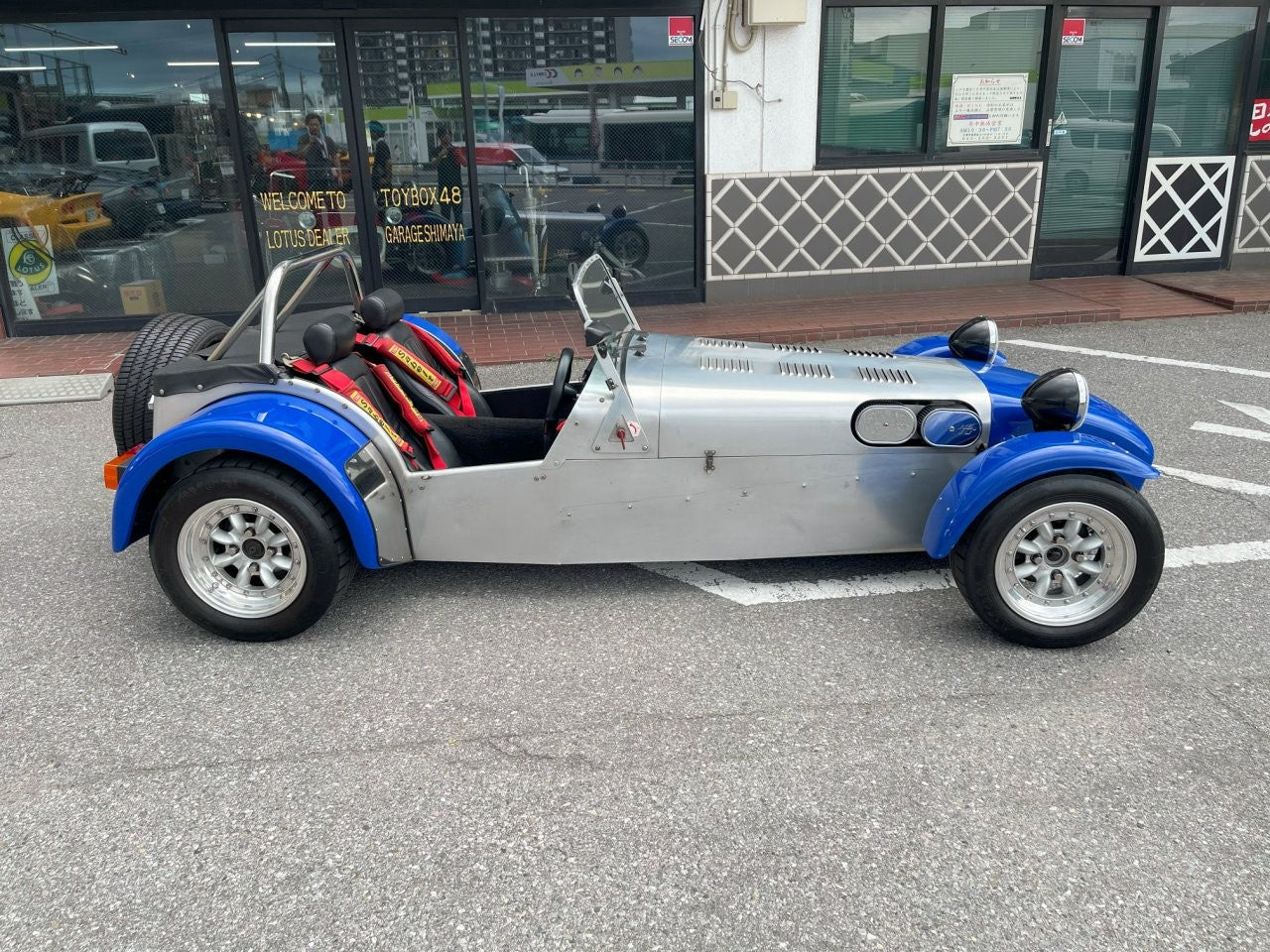 特選中古車 初度登録1991年 ケータハム スーパーセブン 1700 BDRスペシャル Cosworth アルミブルー