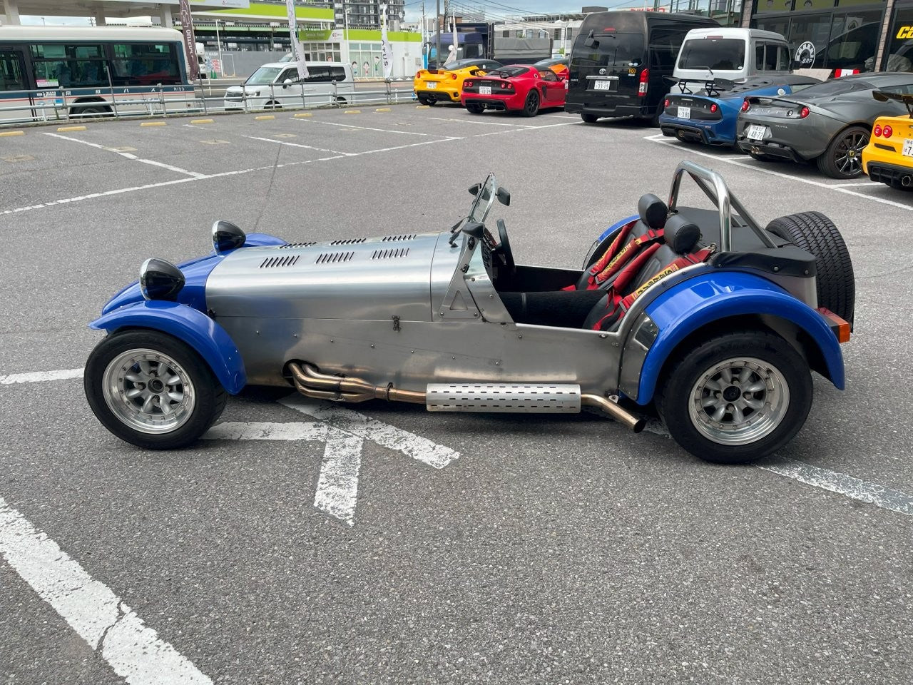 特選中古車 初度登録1991年 ケータハム スーパーセブン 1700 BDRスペシャル Cosworth アルミブルー
