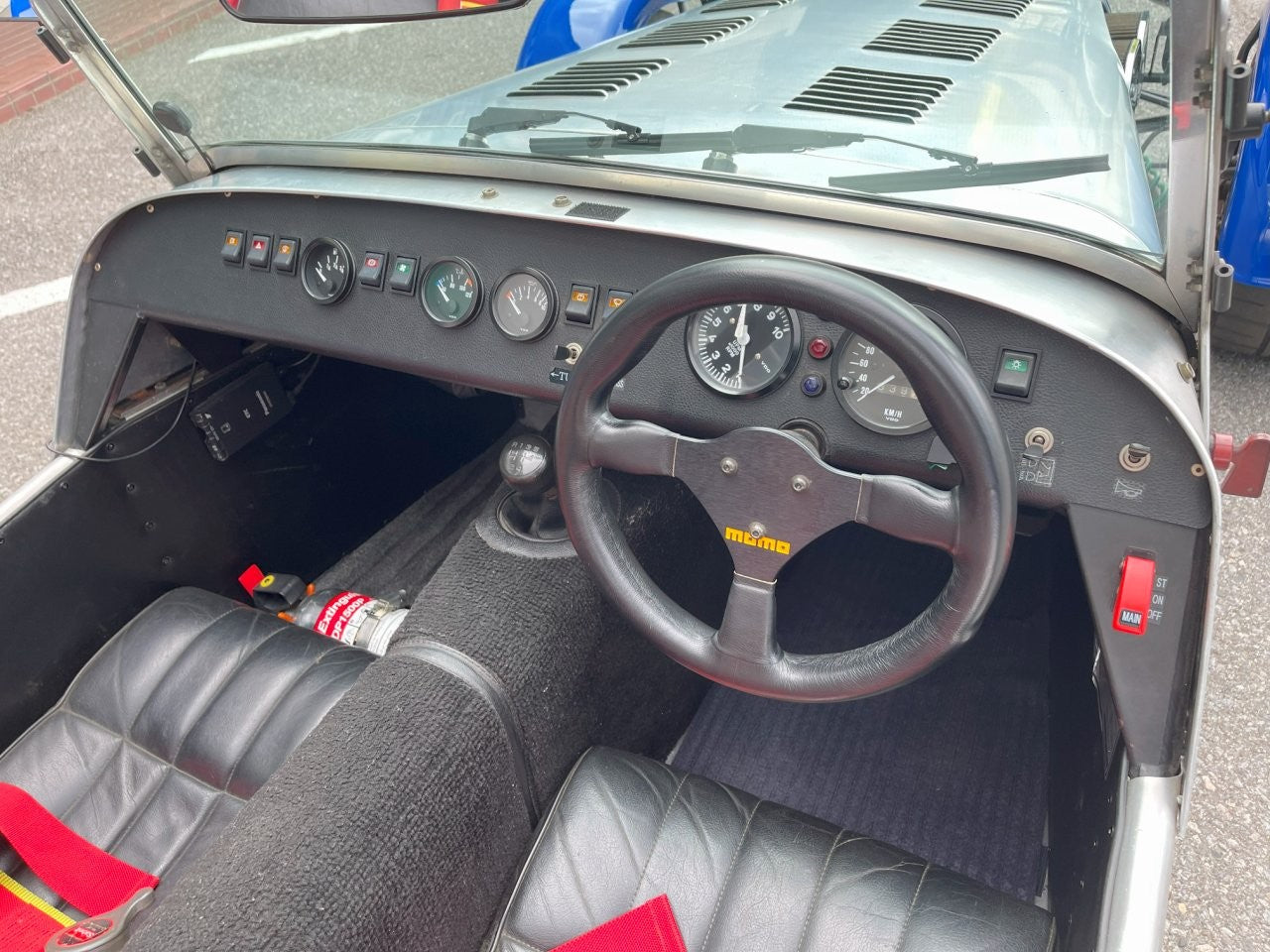 特選中古車 初度登録1991年 ケータハム スーパーセブン 1700 BDRスペシャル Cosworth アルミブルー