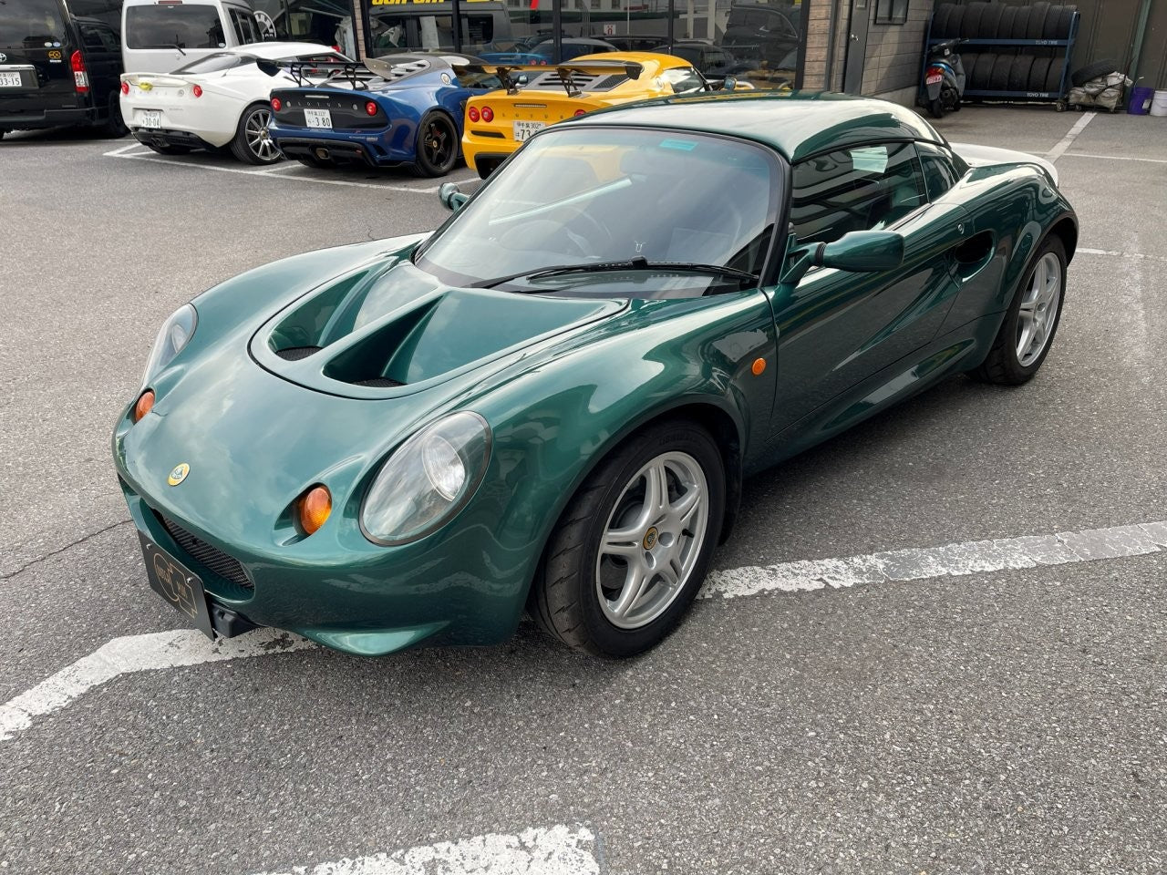 特選中古車 ロータス S1 エリーゼ 右H 01年モデル 1オーナー エンジン
