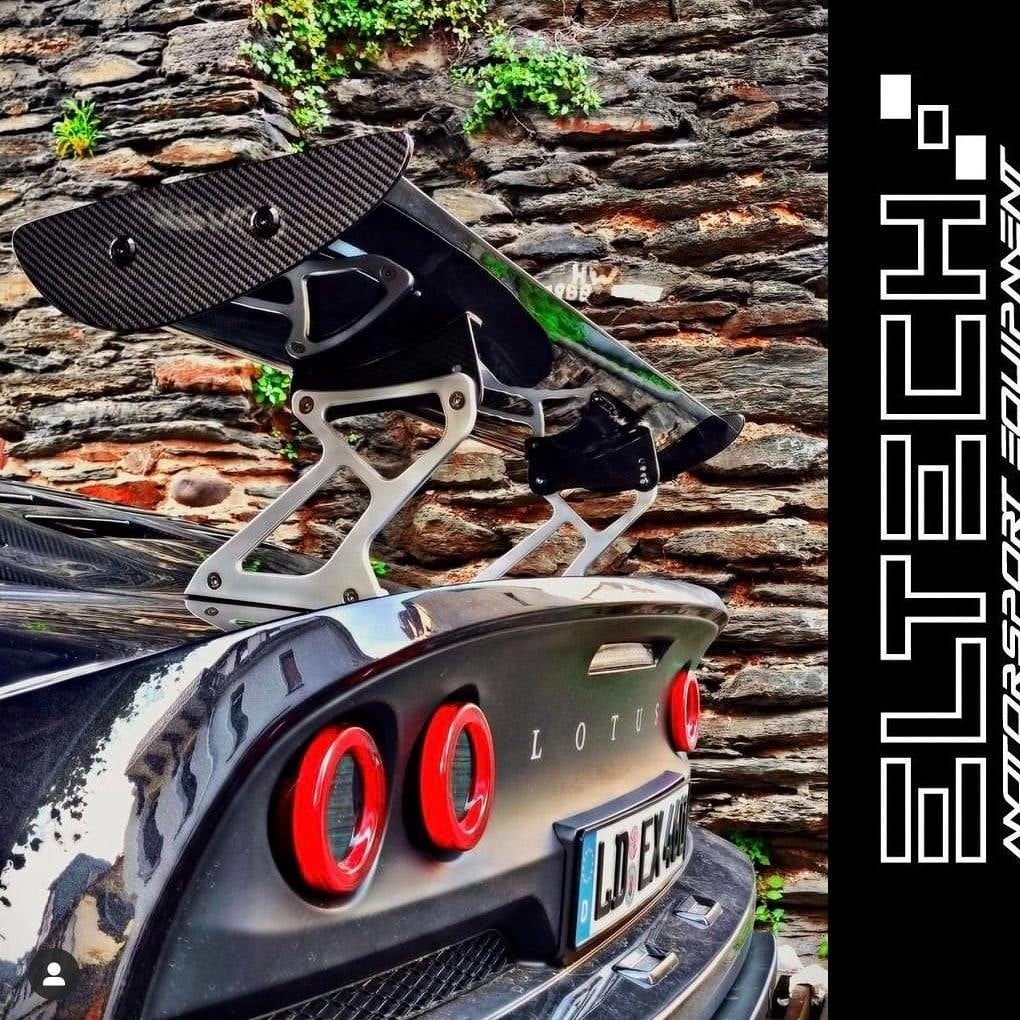 ELTECH リアウイング　CUP430スタイル　ドライカーボン