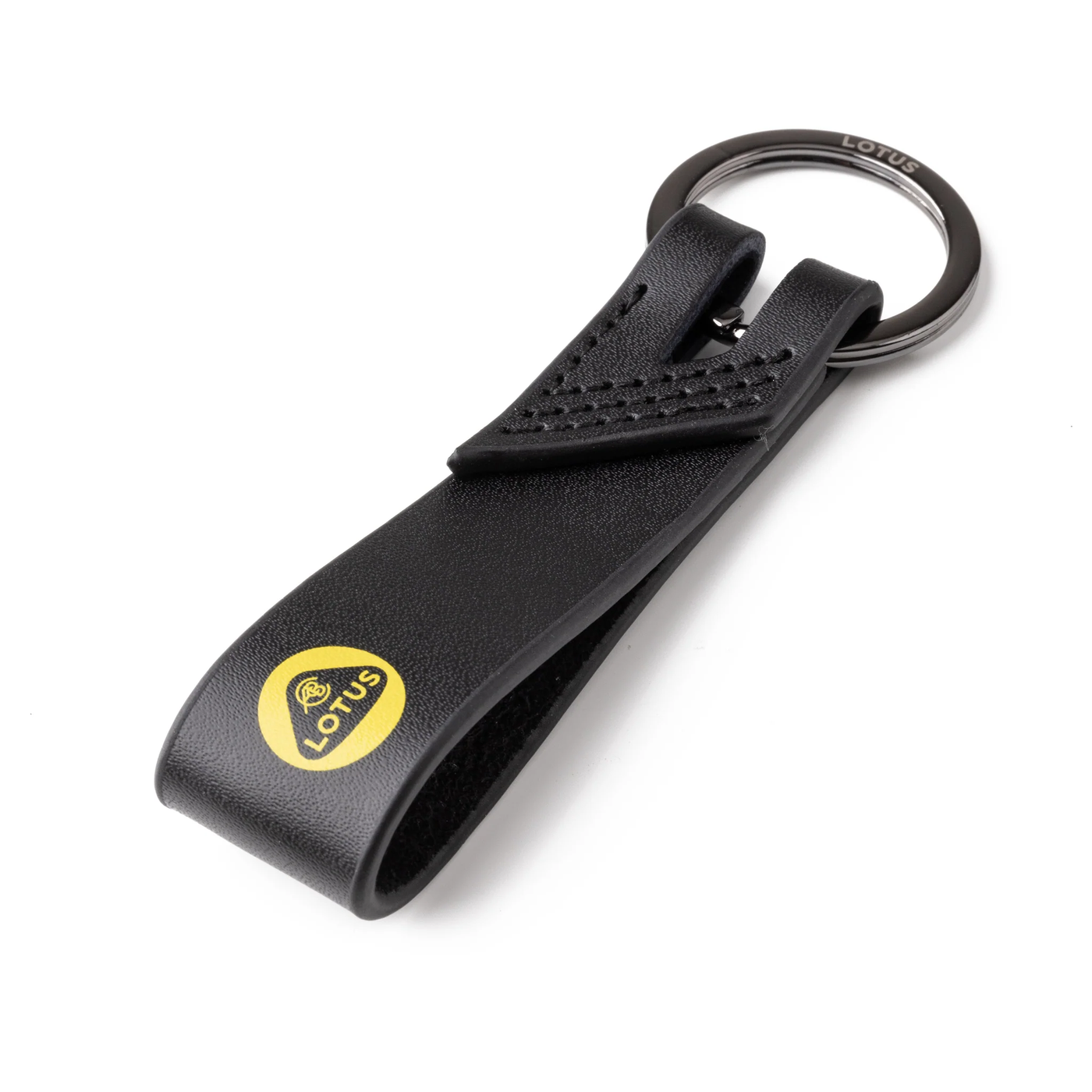 LOTUS ロータス・レザーキーホルダー・ブラックレザー・化粧箱付き LOTUS ロータス・レザーキーホルダー・ブラックレザー・化粧箱付き
