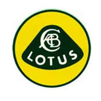 ステッカー、ロータス LOTUS オールドロゴ　丸形