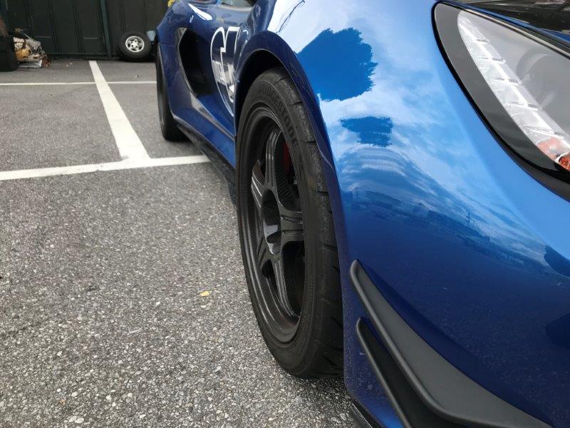 OUTERPLUS特注モデル RAYS ZE40鍛造アルミホイール ロータス V6