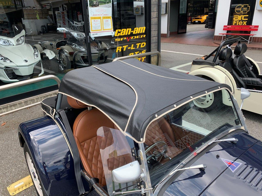 CATERHAM ケータハム ハーフフード(幌)、ホワイトパイピング仕様 セブンスプリント – OUTERPLUS STORE