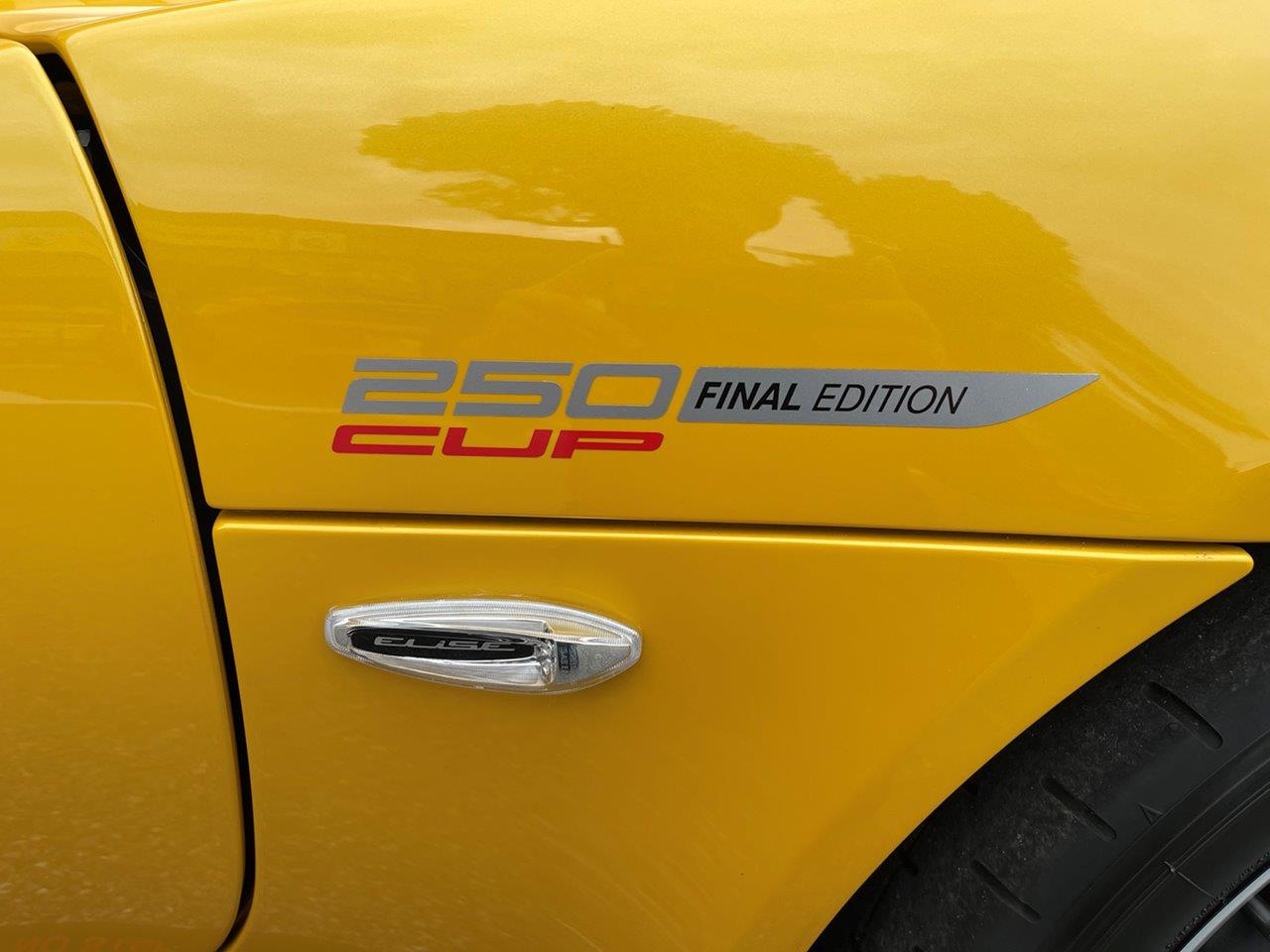 新車未登録 ロータス エリーゼ CUP250 Final Edition パールイエロー NO.11