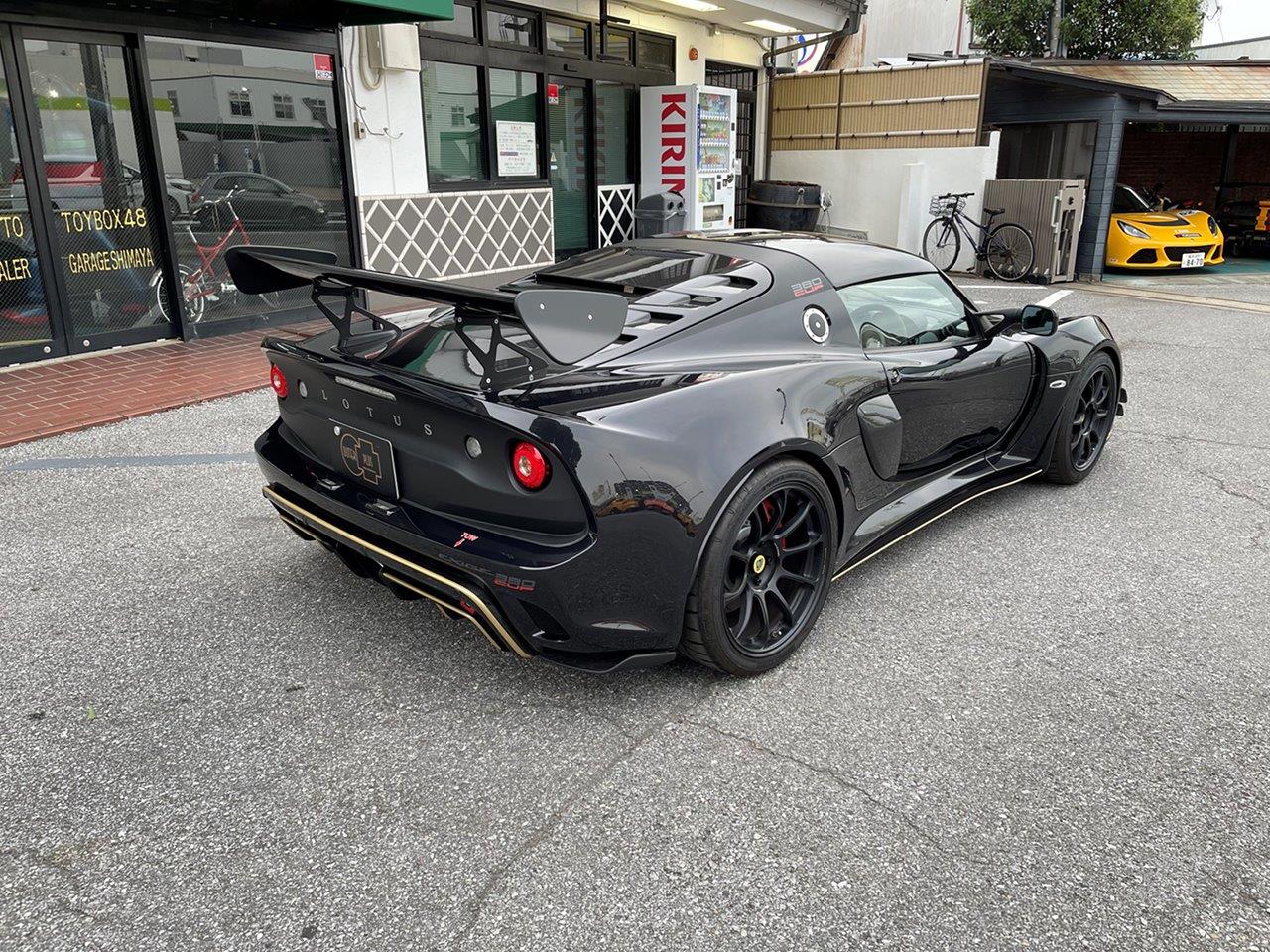 SOLD OUT 特選中古車 ロータス V6 エキシージ 限定車 CUP380 メタリックブラック アルカンタラパック