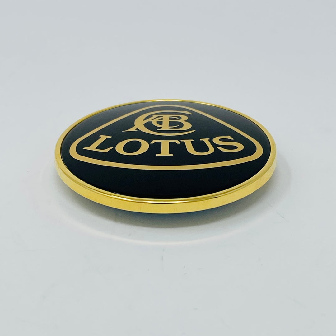 LOTUS ロータス ノーズバッジ ブラック・ゴールド 新ロゴ – OUTERPLUS