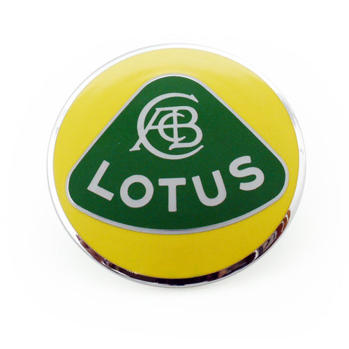 LOTUS ロータス クラシック ノーズバッジ グリーン&イエロー 旧ロゴ
