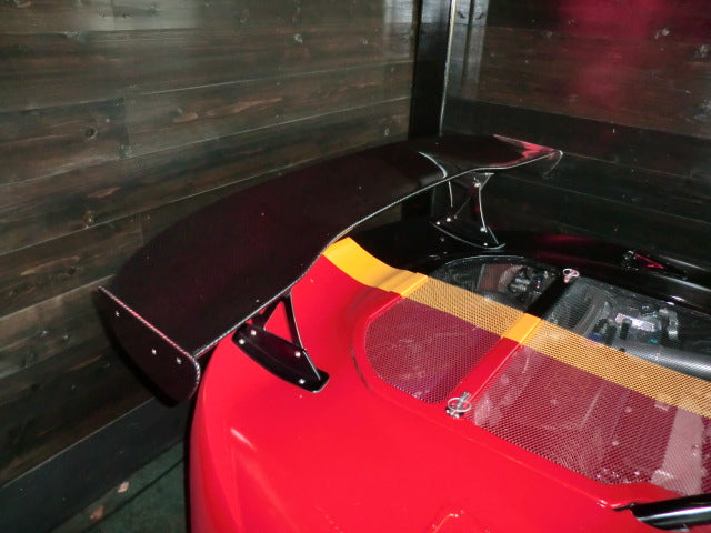 OUTERPLUS カーボンBIGリアGTウイング ウエットカーボン製 ロータス