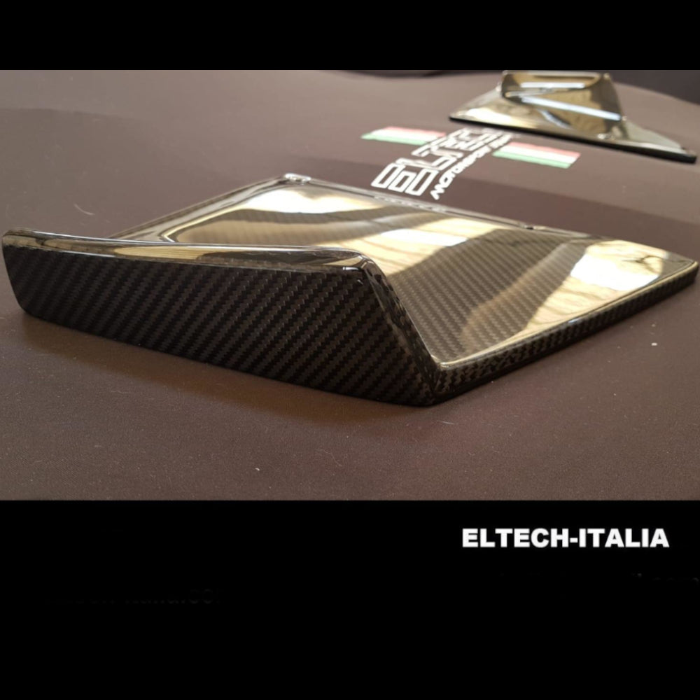 ELTECH ドライカーボン製　リアカナード V6 カップ380バージョン